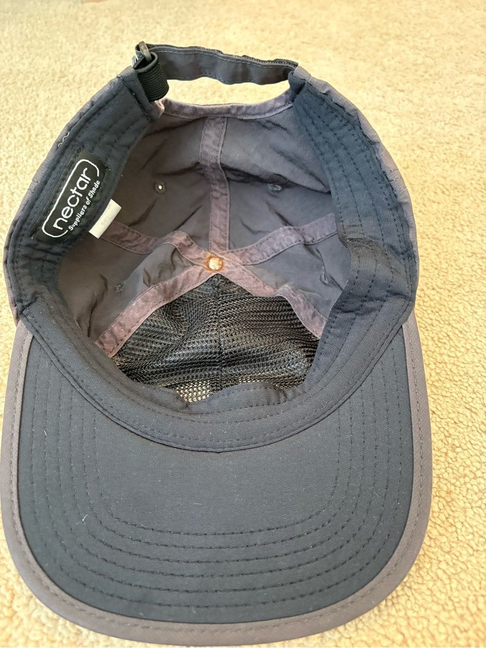 Nectar Daytripper Ripstop Performance Snapback Hat Pebble Gray OS - Picture 4 of 6